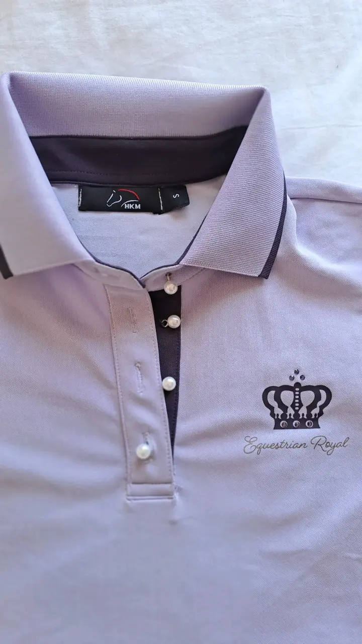 Polera Equitación Polo Equestrian Royal Lila Tall - 3