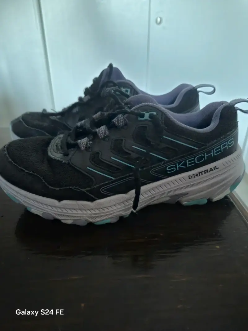 Zapatillas deportivas Skechers negras para mujer