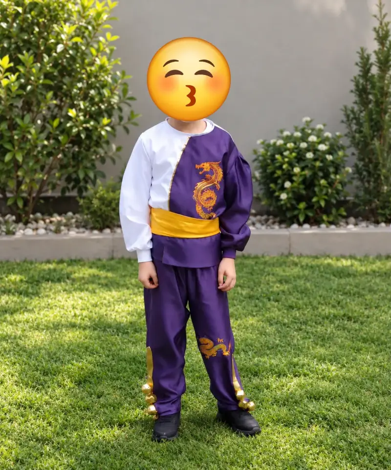 Disfraz infantil de baile caporal