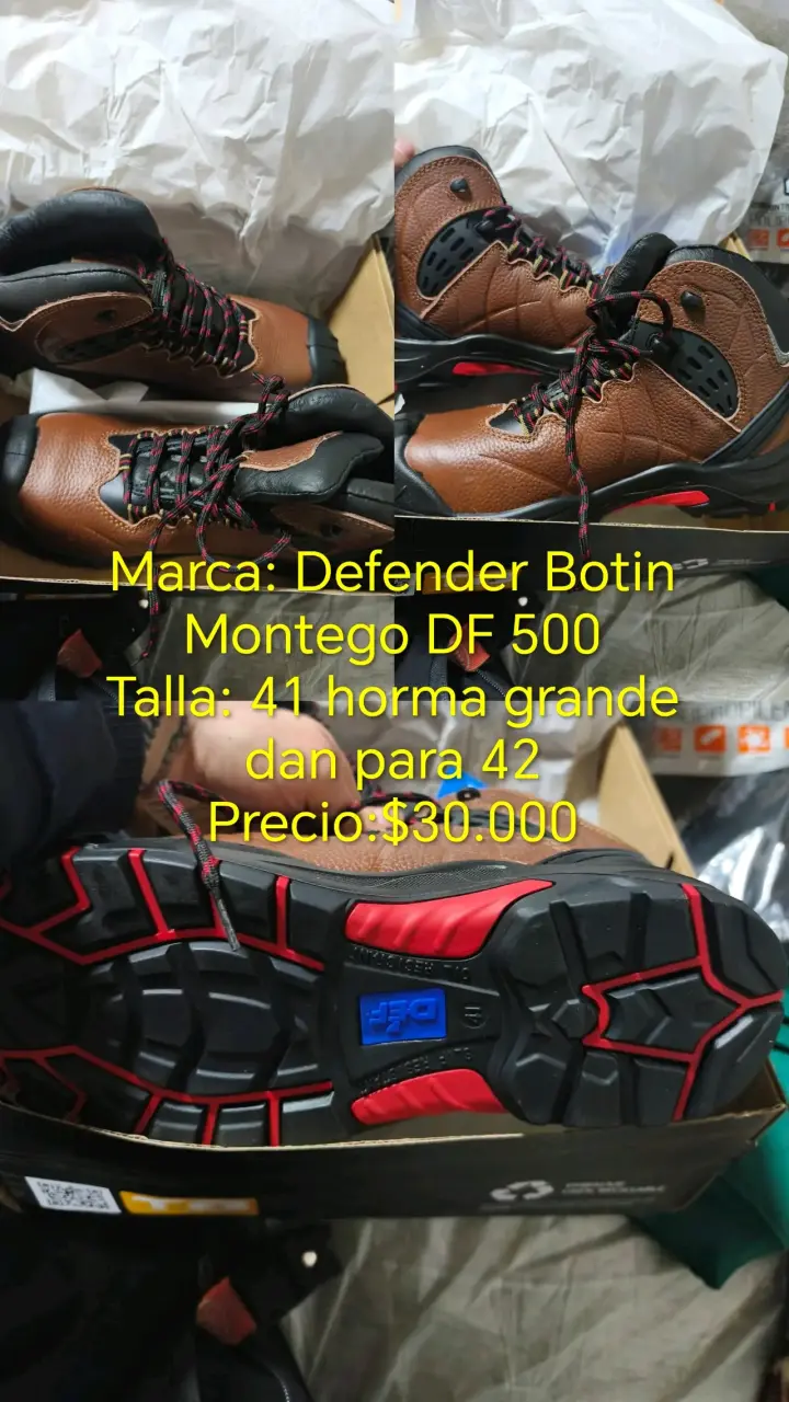Botines Defender Montego DF 500 talla 41