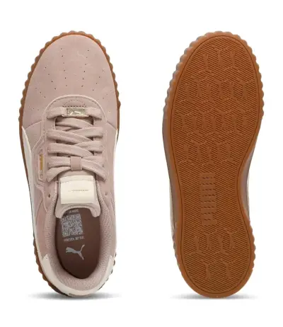 Zapatillas Puma rosa de gamuza para mujer - miniatura 2