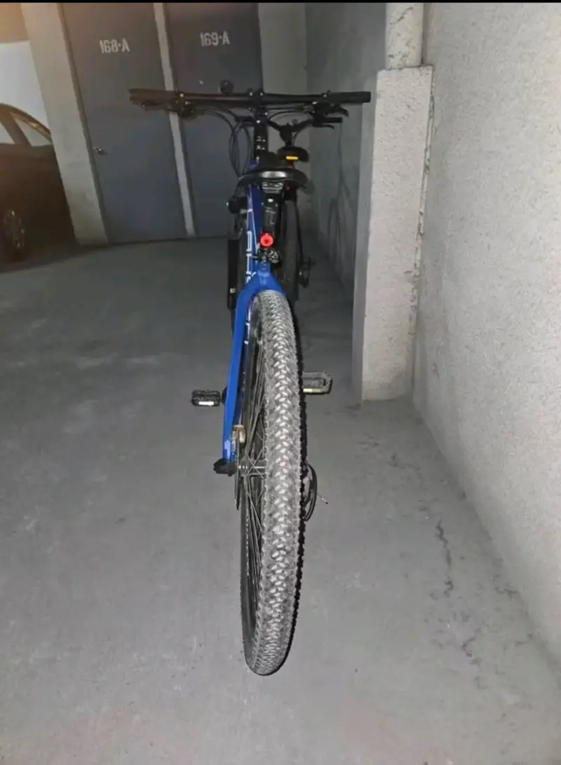 Bicicleta Lahsen MTB azul talla M - 5
