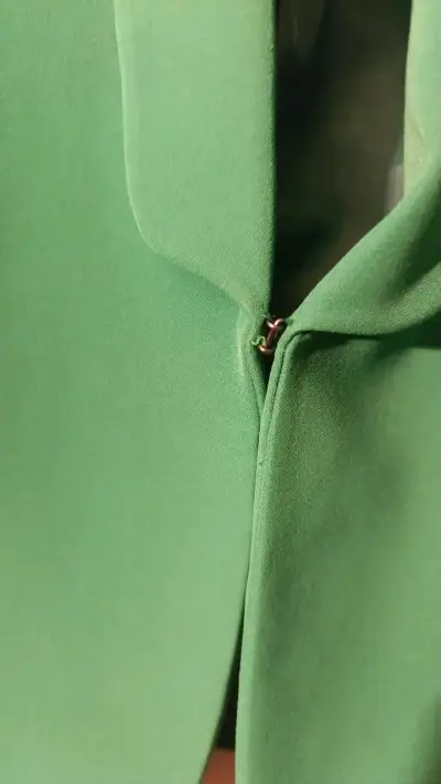 Blazer verde mujer Basement Basic - miniatura 4