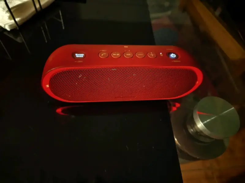 Parlante Bluetooth Sony SRS-XB20 Rojo - 1