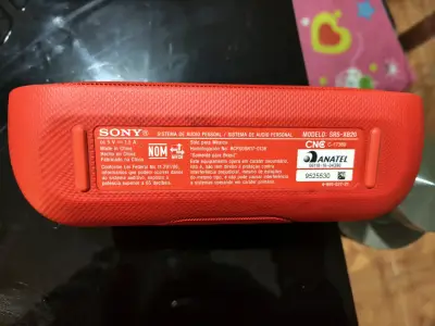 Parlante Bluetooth Sony SRS-XB20 Rojo - miniatura 2