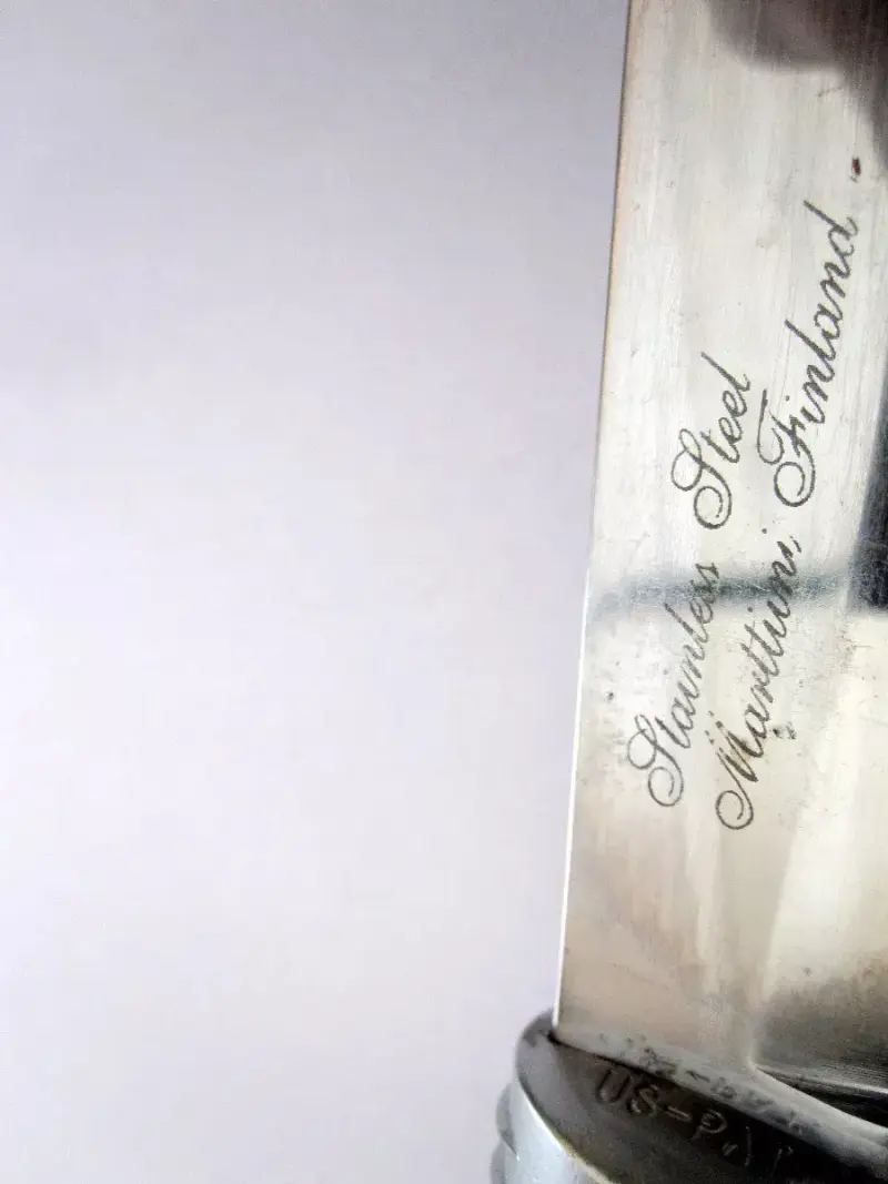 Cuchillo Finlandes Marttini Rapala Antiguo - 4
