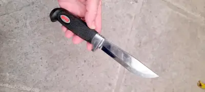Cuchillo Finlandes Marttini Rapala Antiguo - miniatura 6