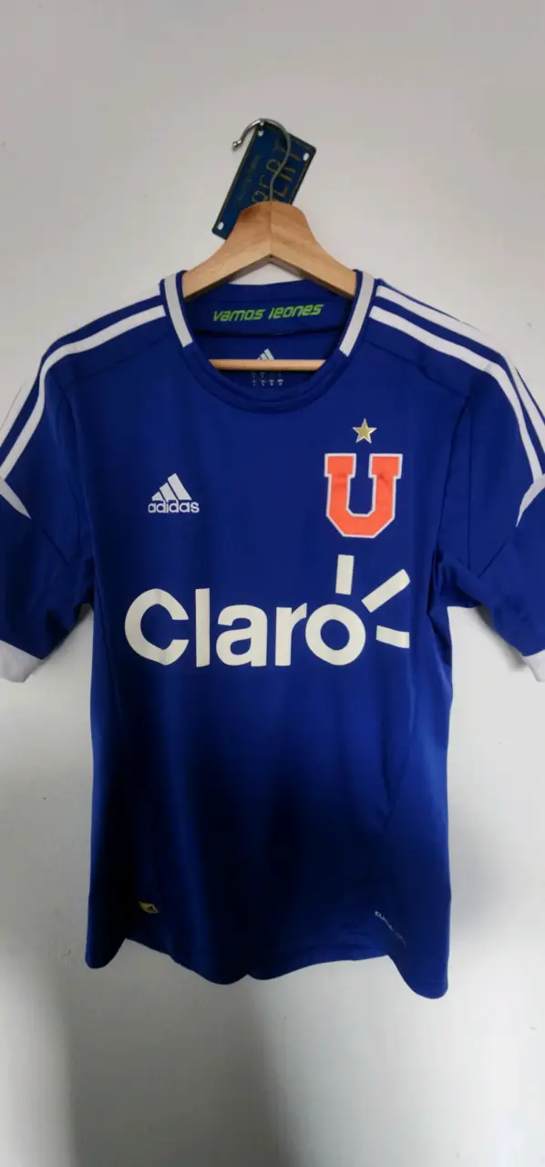 Camiseta Adidas Universidad de Chile 2012 Azul - 2