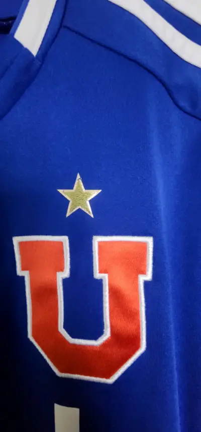 Camiseta Adidas Universidad de Chile 2012 Azul - miniatura 5