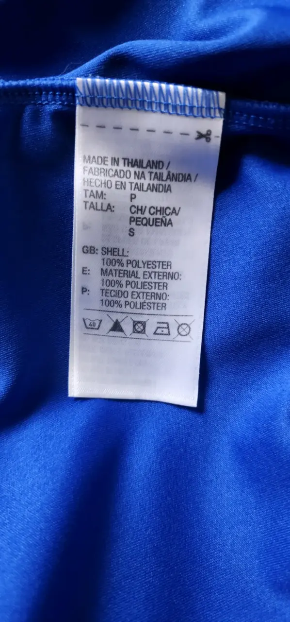 Camiseta Adidas Universidad de Chile 2012 Azul - 6