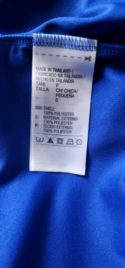 Camiseta Adidas Universidad de Chile 2012 Azul - miniatura 6