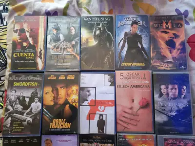 Colección de películas en VHS de acción y drama - miniatura 2