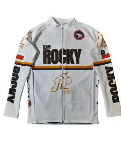 Tricota Ciclismo invierno Team Rocky Blanca - miniatura 1
