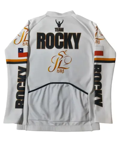 Tricota Ciclismo invierno Team Rocky Blanca - miniatura 2