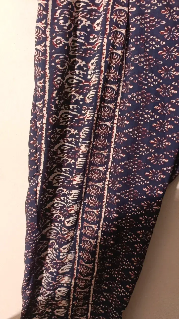 Pantalones estampados bohemios para mujer - 2