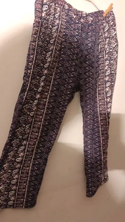 Pantalones estampados bohemios para mujer - miniatura 3