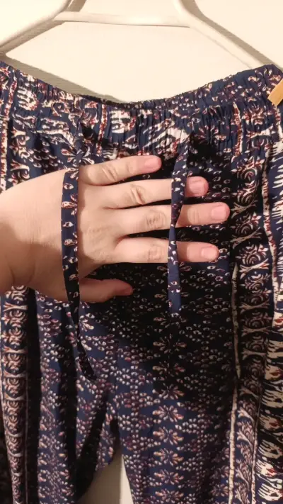 Pantalones estampados bohemios para mujer - miniatura 4
