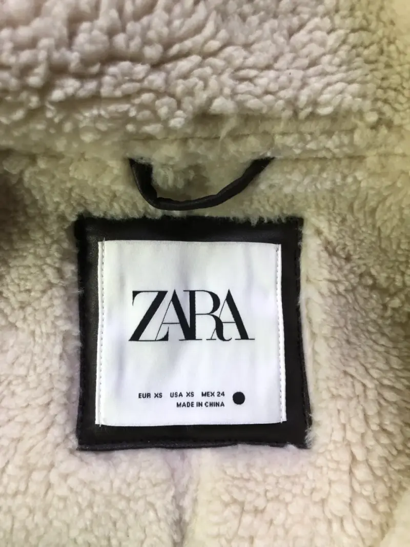 Chaleco sin mangas Zara con forro de lana - 3