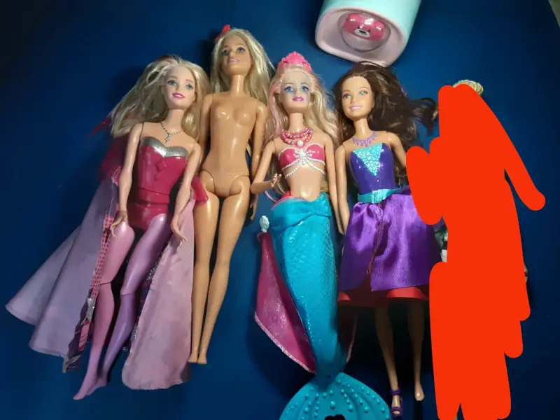 Lote de 7 Barbies - 2