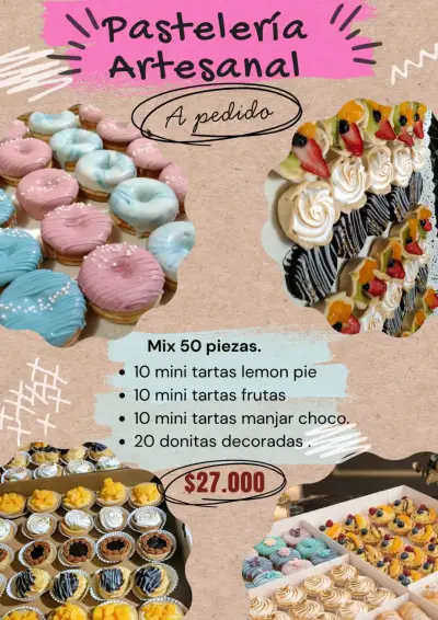 Caja de Mini Tartas Variadas Artesanales - miniatura 4