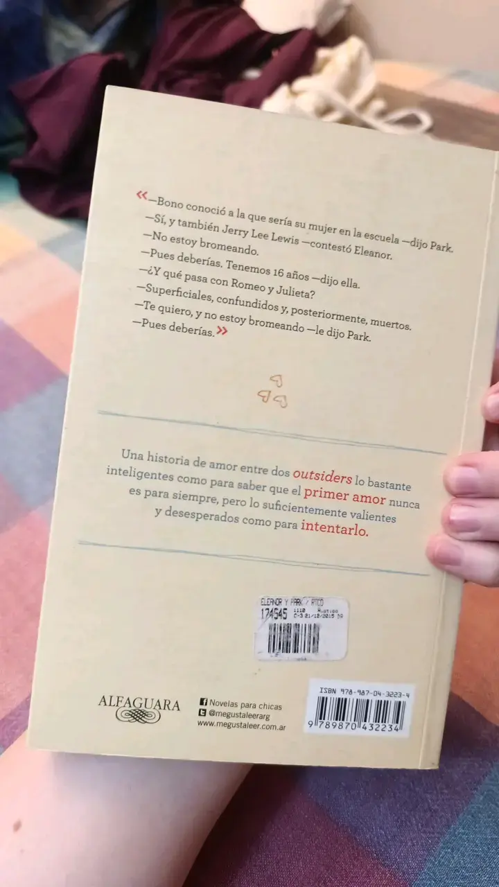 Libro Eleanor & Park de Rainbow Rowell - 3