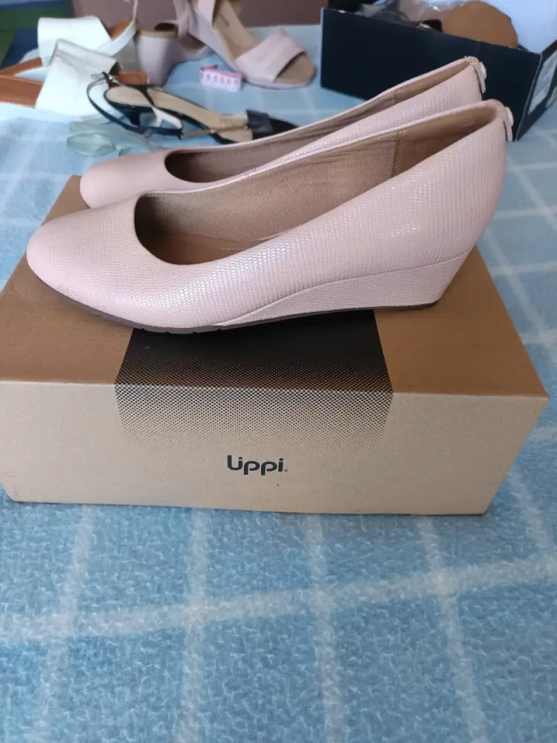 Zapatos de tacón bajo Clarks rosados - 2