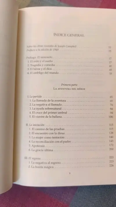 Libro El Héroe de las Mil Caras de Joseph Campbell - miniatura 3