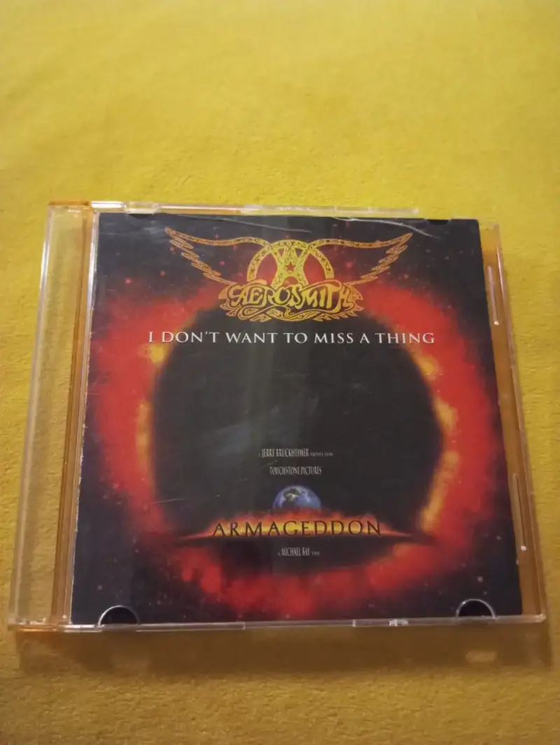 CD Single Aerosmith - I Don't Want To Miss A Thing - 1