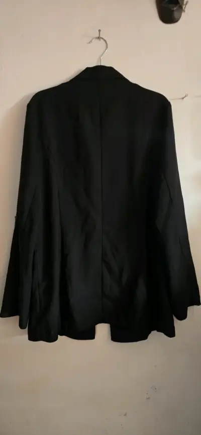 Blazer negro elegante para mujer talla XL - miniatura 2