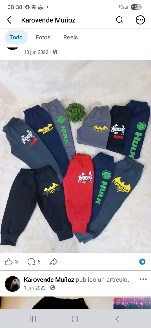 Pantalones de niños con diseños de superhéroes - 1