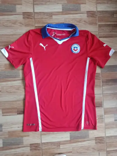 Camiseta Roja Selección Chile Puma Original - miniatura 4