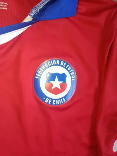 Camiseta Roja Selección Chile Puma Original - miniatura 5