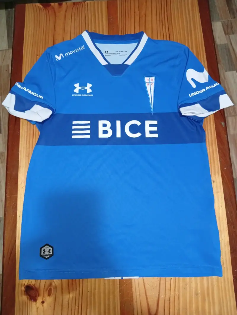Camiseta de fútbol Under Armour azul CDUC - 1