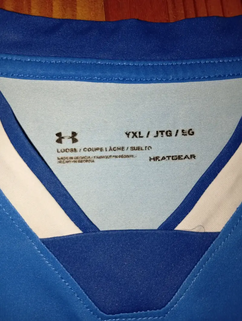 Camiseta de fútbol Under Armour azul CDUC - 3