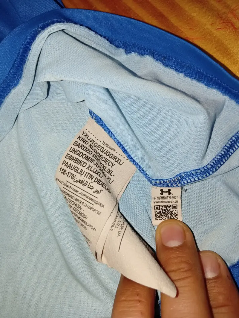 Camiseta de fútbol Under Armour azul CDUC - 4