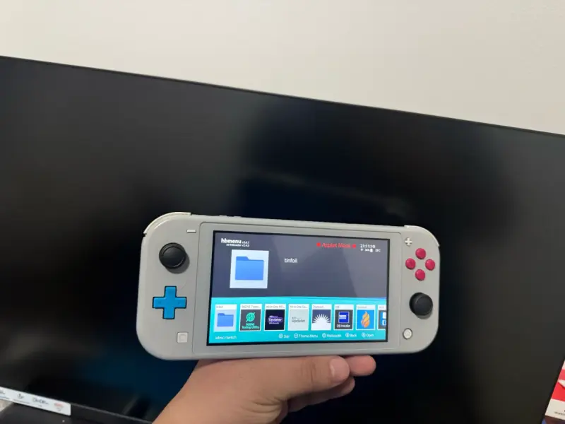Nintendo switch lite con magia