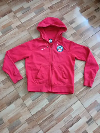 Polerón Nike Federación de Fútbol de Chile rojo - miniatura 1