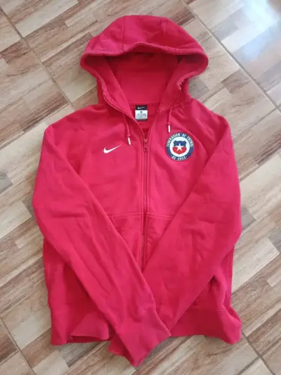 Polerón Nike Federación de Fútbol de Chile rojo - miniatura 2