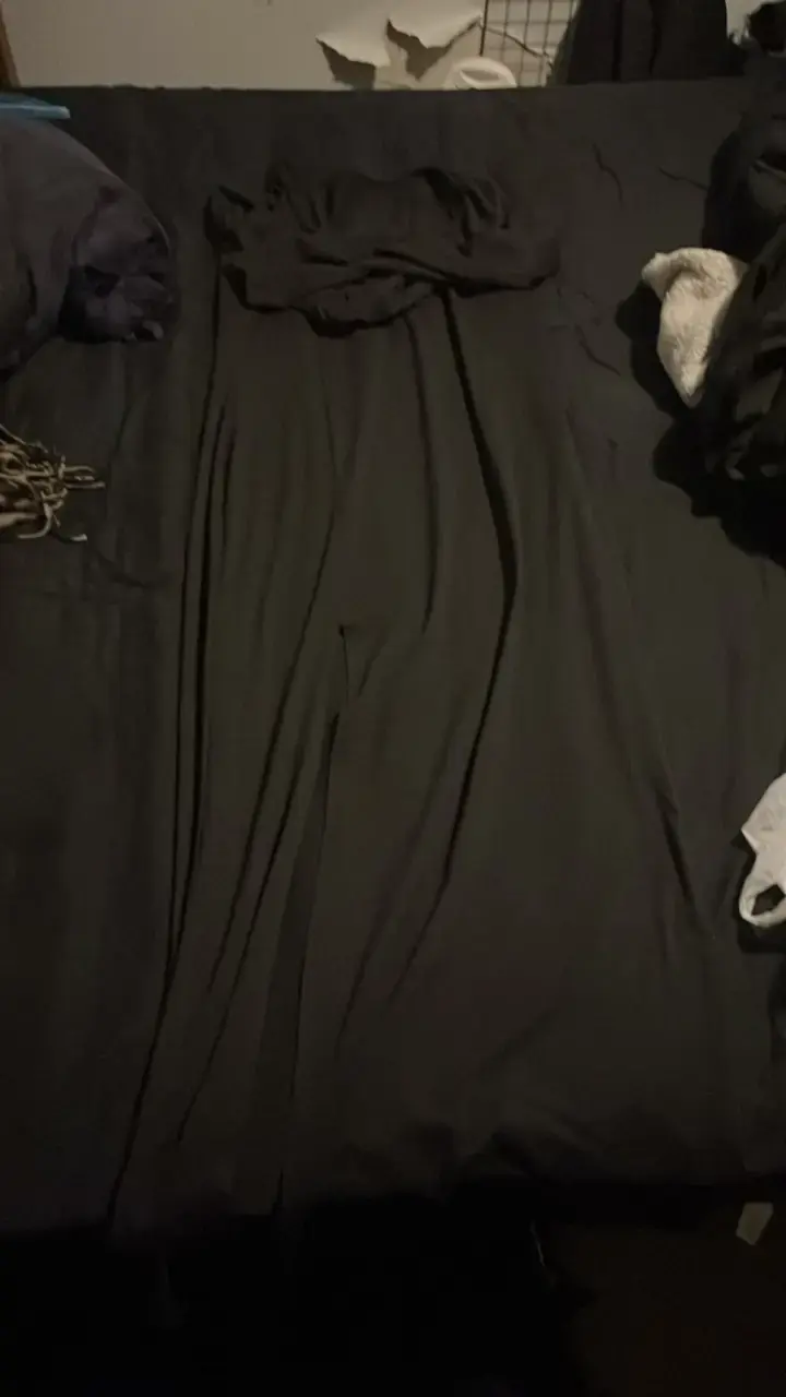 Vestido negro talla XXL para mujer