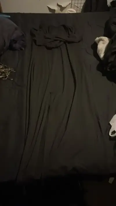 Vestido negro talla XXL para mujer - miniatura 1