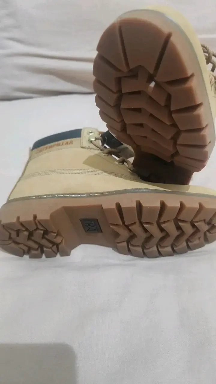 Botas Caterpillar beige para mujer - 3