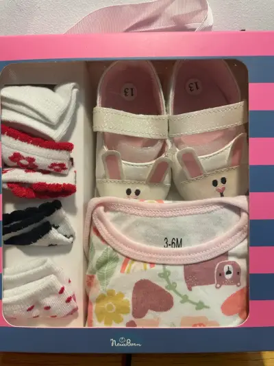 Set de Ropa y Zapatos para Bebé Newborn - miniatura 3