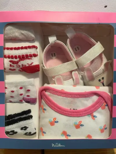 Set de Ropa y Zapatos para Bebé Newborn - miniatura 6