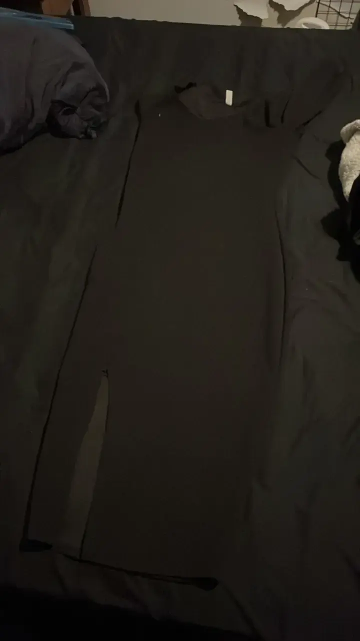 Vestido negro elegante a medida
