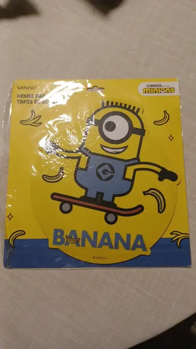Mouse Pad Miniso Minions Banana - miniatura 1