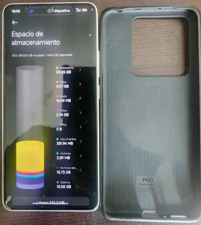 Smartphone POCO M7 Pro 5G con 256GB de almacenamiento - miniatura 1