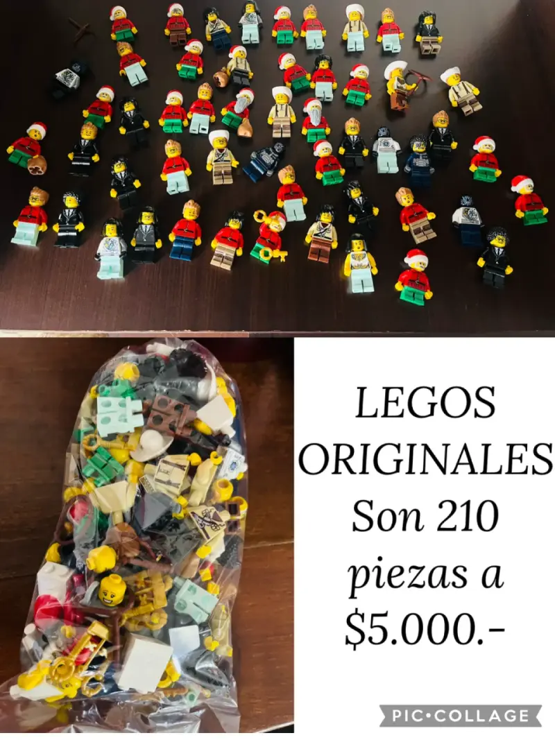 Set de 210 Figuras LEGO Originales - 1