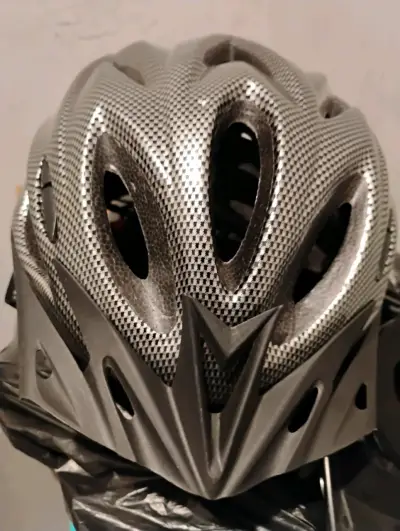 Casco Bicicleta Ruta/MTB Estilo Carbono - miniatura 3