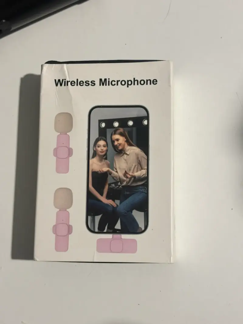 Micrófono Inalámbrico Rosa para Iphone - 1