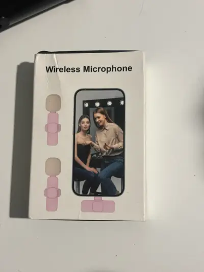 Micrófono Inalámbrico Rosa para Iphone - miniatura 1